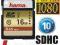 Karta pamięci HAMA 16GB SDHC CLASS 10 UHS-I 45MB/s