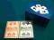 COPAG karty do gry POKER TEXAS.. 2 talie w PUDEŁKU