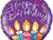 BALON 18'' baloniki Świeczki Urodzinowe Urodziny