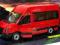 VOLKSWAGEN CRAFTER BUS SKALA 1:24 CARARAMA KRAFTER