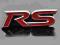 EMBLEMAT RS Chevrolet Ford TUNING ZNACZEK OKAZJA!