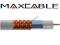 Przewód koncentryczny RG59 95% oplot 100m MAXCABLE