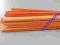Paski do quillingu kolor pomarańcz 7mm 50szt csia