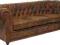 Sofa Oxford Vintage Eco 3 Osobowa Brązowa