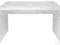 White Club Biurko Biały Lakier Wysoki Połysk