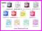 INVISI BOBBLE INVISIBOBBLE GUMKI DO WŁOSÓW 12 KOL.
