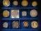 Zestaw monet Papież Benedictum XVI i Watykan 12szt