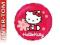 Balon foliowy 18 Hello Kitty z kwiatkami, 1 szt.