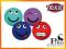 Trixie Zabawka dla psa piłka lateksowa smiley 6cm