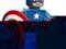 LEGO SUPER HEROES FIGURKA CAPITAN AMERICA