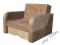 SOFA,AMERYKANKA, KANAPA ROZKŁADANA SARA 1