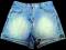 SZORTY spodenki JEANS cyrkonie NEXT r. 140/10 lat