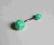 Kolczyki do pępka Kolczyk do brzucha PIERCING