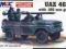 MAC 72072 - UAZ 469 + 106 mm Gun w/crew (1:72)