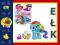 MY LITTLE PONY KUCYK RAINBOW DASH MASKA TĘCZOWE