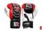 RĘKAWICE BOKS FIGHTER DRAGON SKÓRA CZERWONE 14oz