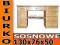 ## Biurko drewniane bezbarwne 130cm PRODUCENT