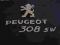 PEUGEOT 308 sw KOMBI ZNACZEK EMBLEMAT NAPIS