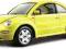 VOLKSWAGEN NEW BEETLE BBURAGO SAMOCHÓD METAL 1:24