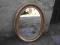 PIĘKNE, ZŁOTE, OWALNE LUSTRO, POLECAM !!!!