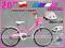 POLSKI ROWEREK 20 DLA DZIEWCZYNKI! ROWER+KASK+inne