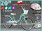 POLSKI ROWEREK 20 ŁABĘDŹ FLOWERS ! ROWER+KASK+inne
