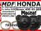 Głośniki dystanse MDF Honda Civic EJ9 EJ6 (95-01)