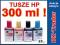 TUSZE HP 11/17/22/23/25/28/57/78/10 - zestaw 300ml
