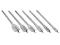 Zestaw wierteł piórkowych 6 części