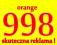 798 329 998 rozmowy i esy do nju i orange rok za 0