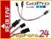 Przewód kabel FPV USB AV i DC do GOPRO Hero 3 i 3+