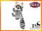 Trixie Zabawka dla psa pluszowy szop 21cm