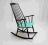 ROCKING MODERN CHAIR, DANISH DESIGN 50/60