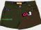 Krótkie spodenki khaki + wzory PRIMARK  9-10 lat
