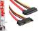 4World Kabel HDD 22pin SATA (F) - 22pin SATA (M)