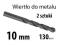 Bardzo twarde Wiertło HSS 10 mm ABRABORO 2 sztuki