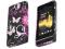 wz5 motyl elastyczne etui Sony Xperia U + folia