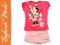 R:128 PIŻAMA MINNIE MOUSE DISNEY KRÓTKI RĘKAW