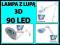 LAMPA Z LUPĄ biurkowa 3D 90LED LEDOWA ___ WROCŁAW