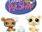 LITTLEST PET SHOP - Miś Polarny i Grizli LPS 1000