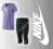 NIKE KOMPLET TUNIKA LEGGINSY LATO 2014 110-116