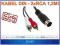 KABEL DIN - 2xRCA 1,2M!  2792-1-2