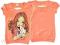 BARMY pomarańczowa bluzka  DZIEWCZYNA  146  N271B