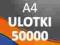 Ulotki A4 50000 szt. -48h- DARMOWA DOSTAWA ulotka