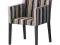 IKEA NILS Krzesło z podłokietnikami czarny Dillne