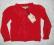 MASSIMO DUTTI-czerwony uroczy sweterek134-146NOWY