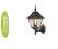 ZoneHome Czarno-Srebrny Kinkiet ogrodowy IP44