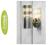ZoneHome LED Kinkiet Srebrny Ogrodowy