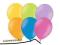 Balony Duże Pastel Wesele Urodziny 10P/25a+