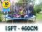 TRAMPOLINA GIGANT KOGEE 15FT 460CM PODWOJNE NOGI